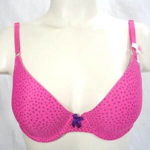 34B Maidenform 7959‎ One Fabulous Fit Demi UW Bra Pink NWT